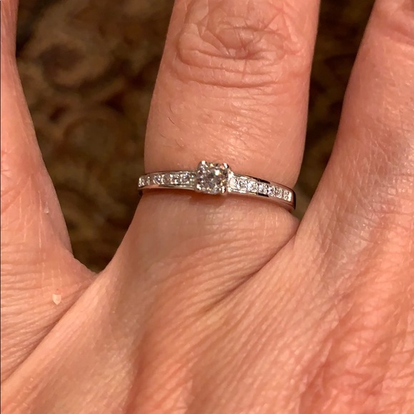 Dainty 0.15ct Engagement Promise Ring 5 6 7 8 9 - Picture 1 of 5